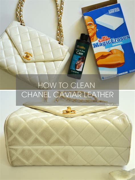 chanel handbag cream|leather cleaner for chanel bags.